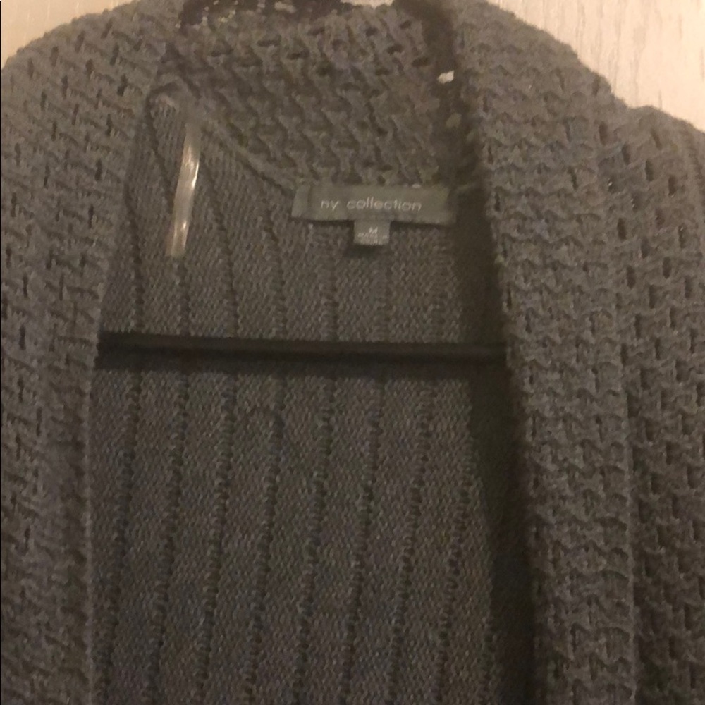 Long grey sweater